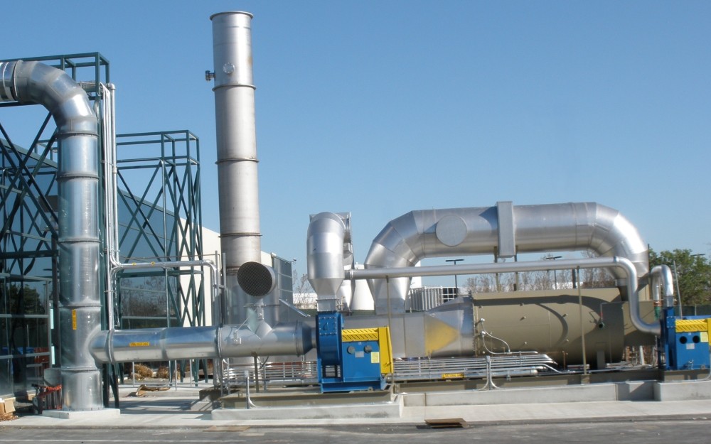 Catalytic Oxidizer on-site