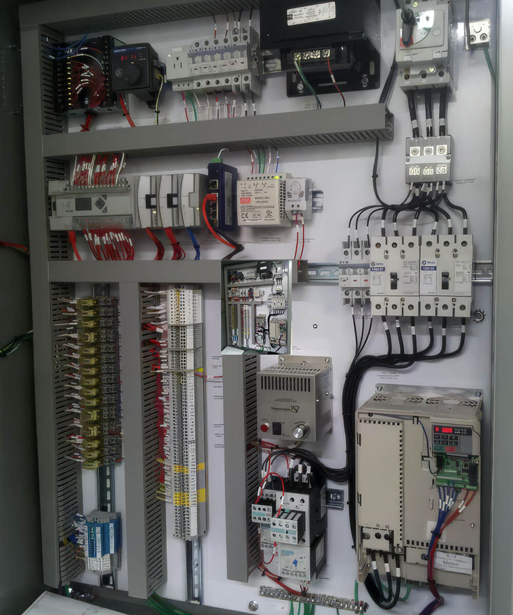 inside control panel