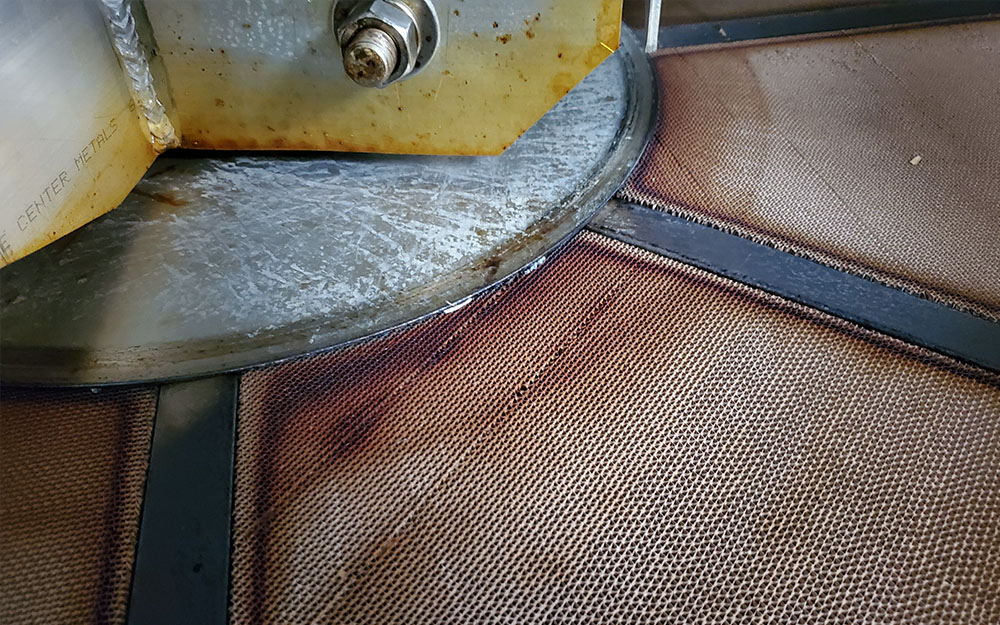 Zeolite wheel surface