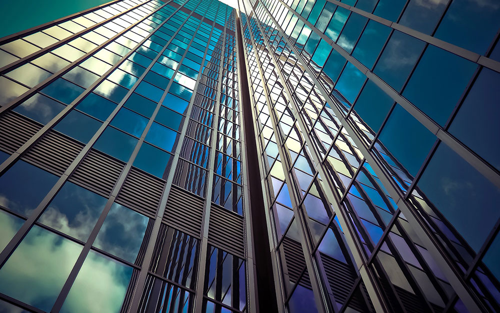 Modern office building