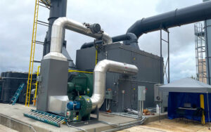 Thermal Oxidizer Installation